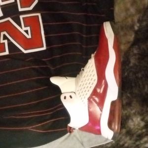 Jordan maxin 200 red and white Sz 10.5